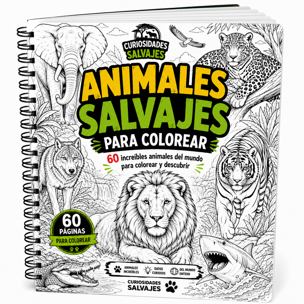 Animales Salvajes para Colorear