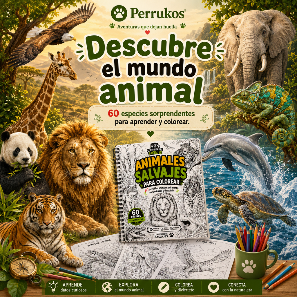 Animales Salvajes para Colorear